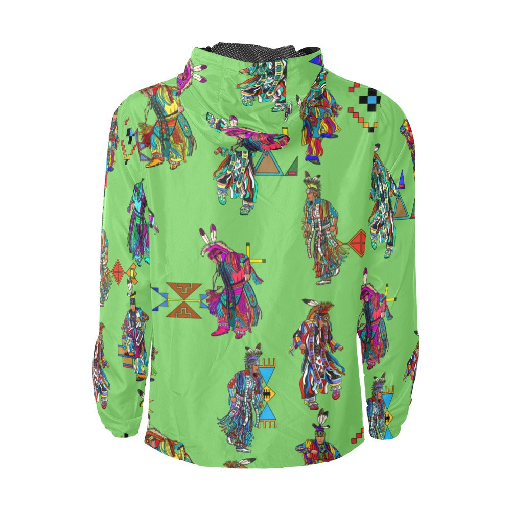 Men's Grass Dancers Grass Men's Windbreaker