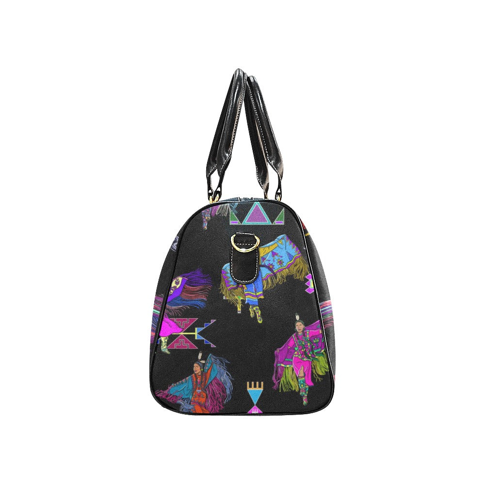 Women's Fancy Dancers Black Small Travel Bag