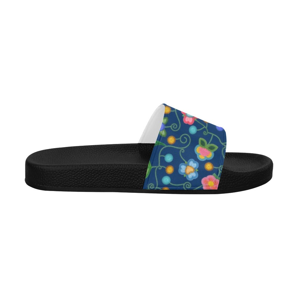 Skyberry Serenade Navy Slide Sandals