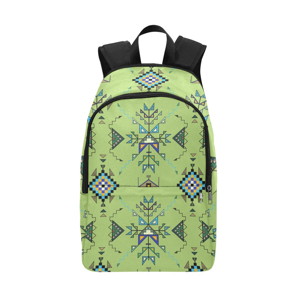 Bear Shield Green Backpack