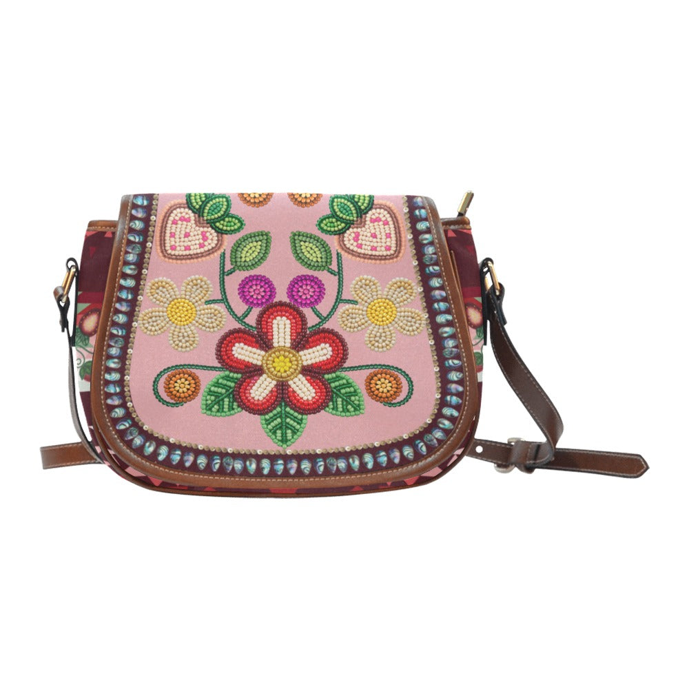 Sacred Berry Saddle Bag/Large - Pink