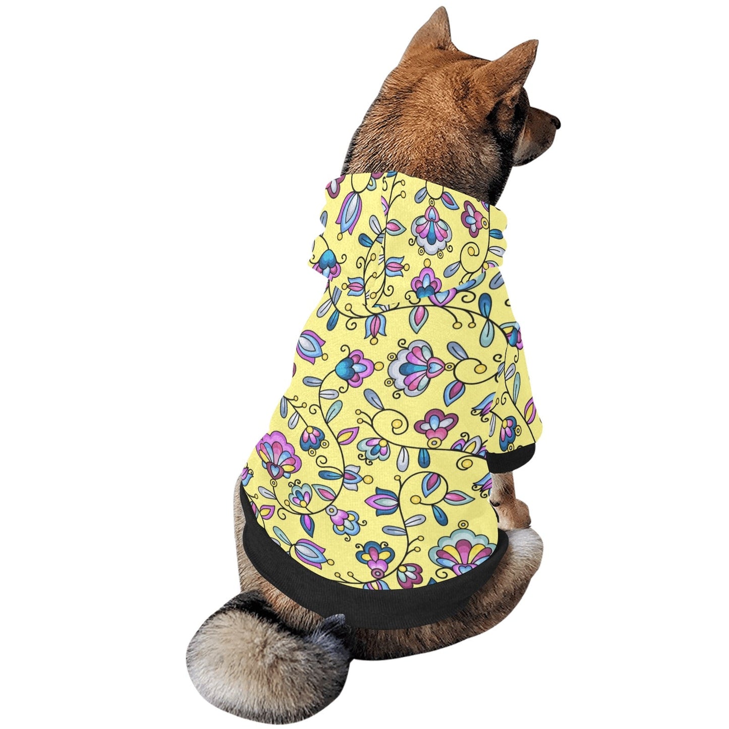 Autumn Bundle Blessing Yellow Pet Dog Hoodie