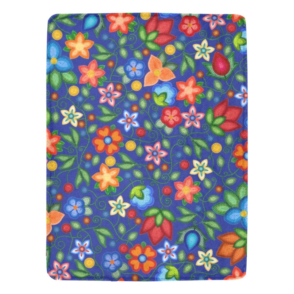 Morning Harmony Sapphire X-Large Micro Fleece Blanket