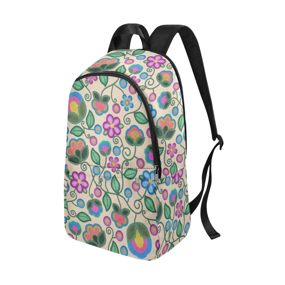 Turquoise Sunbeam Cream Backpack