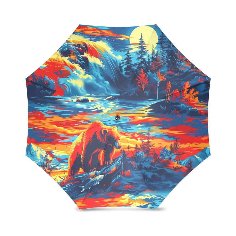 Hungry Bear Foldable Umbrella