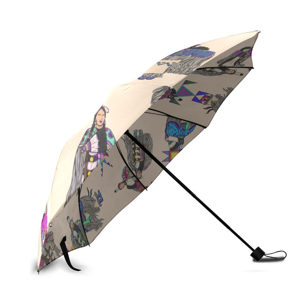 Women's Tradish Dancers  Muslin Foldable Umbrella
