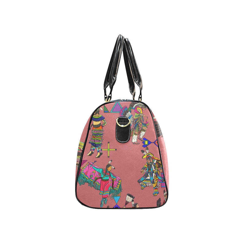 Grand Entry Dancers Terra Cotta Small Travel Bag