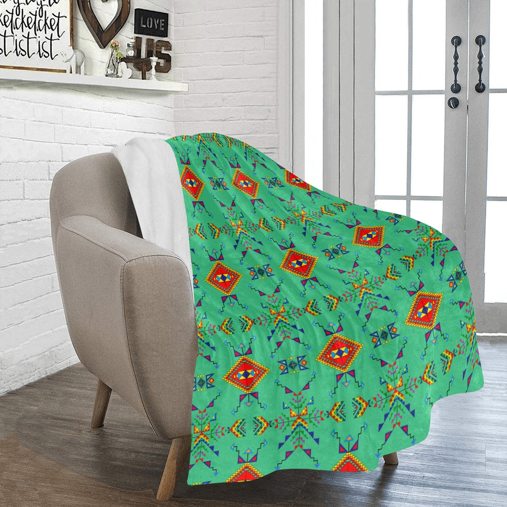 Buffalo Jump Sage Ultra-Soft Micro Fleece Blanket 50"x60"