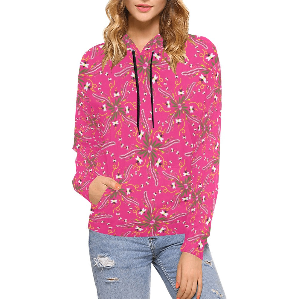 Willow Bee Bubblegum Hoodie for Women