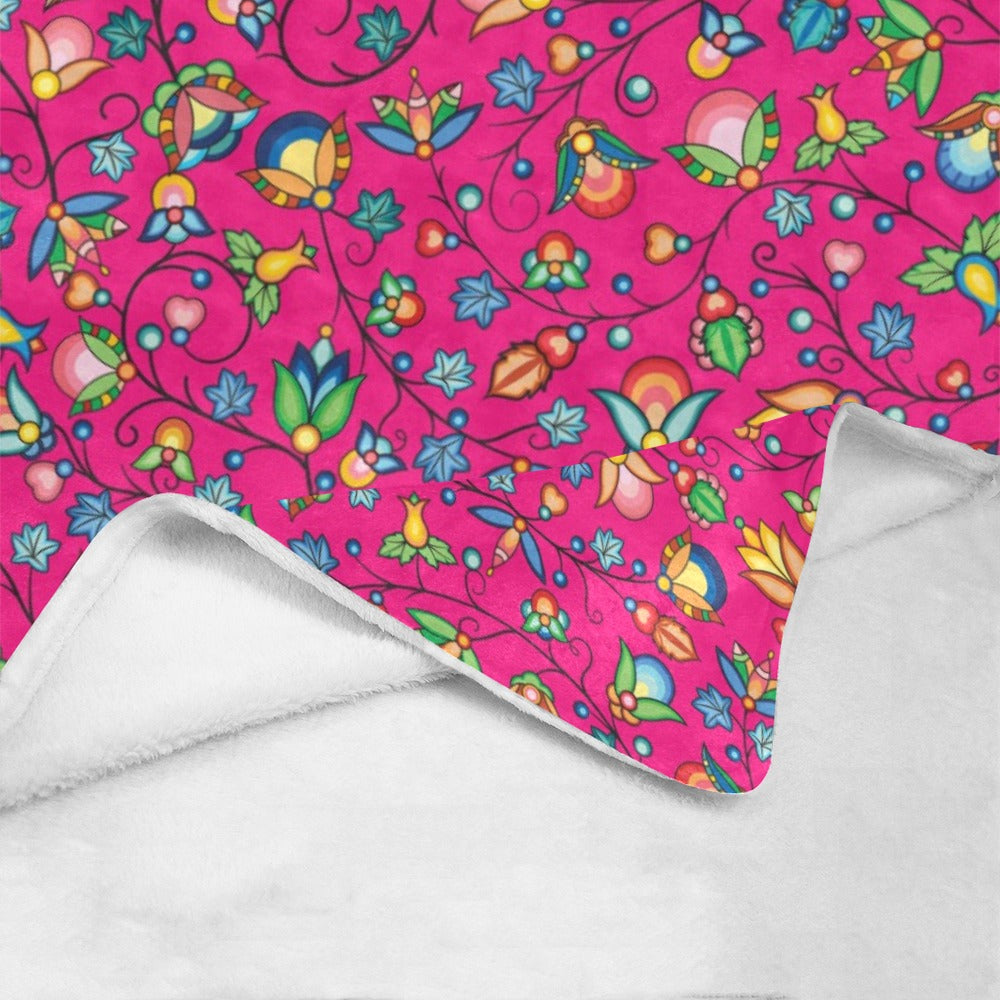 Prairie Plains Spirit Pink X-Large Micro Fleece Blanket
