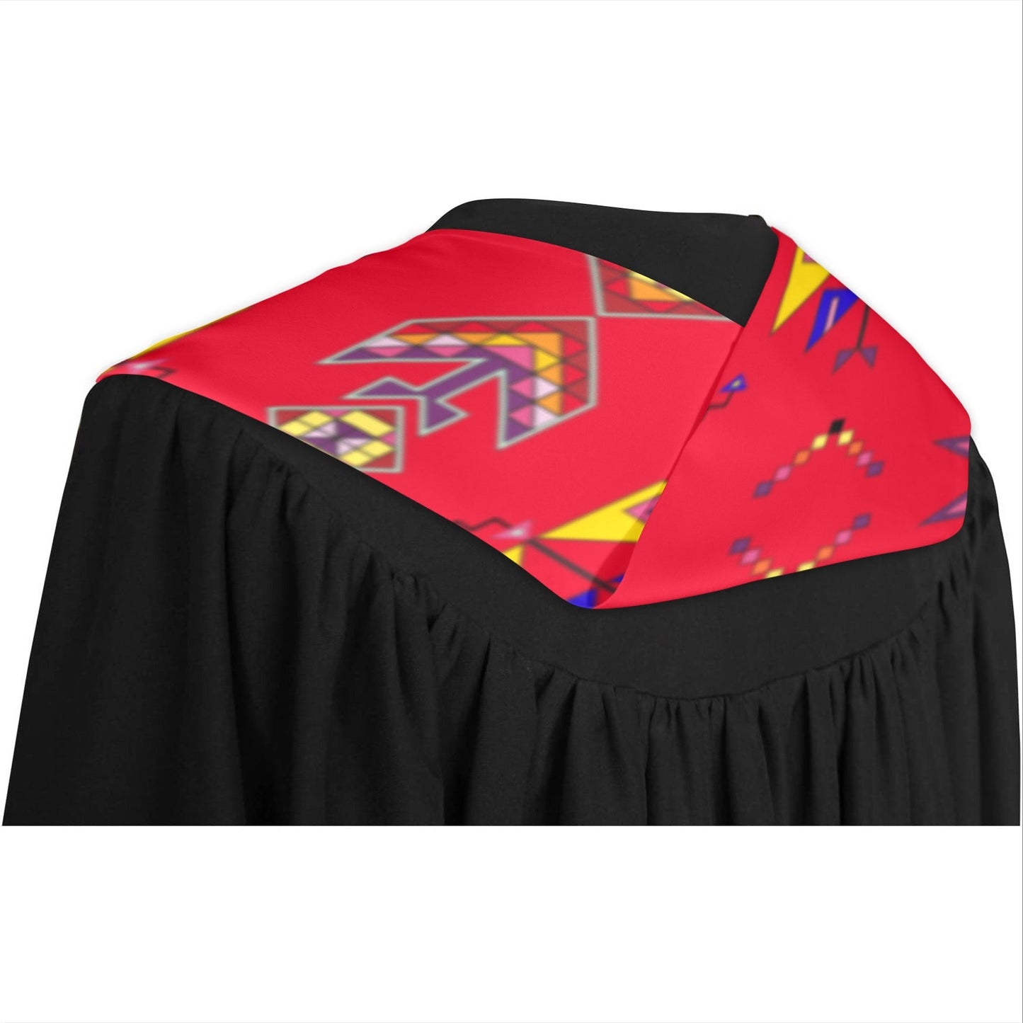 Scattered Generations Red Graduation Stole