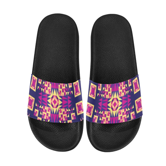 Kaleidoscope Slide Sandals
