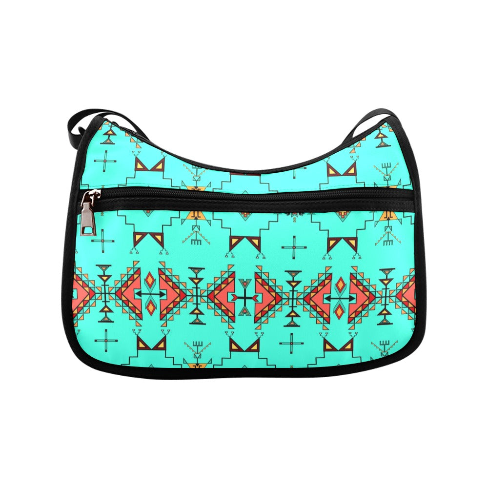 Thunder Flight Turquoise Crossbody Bag