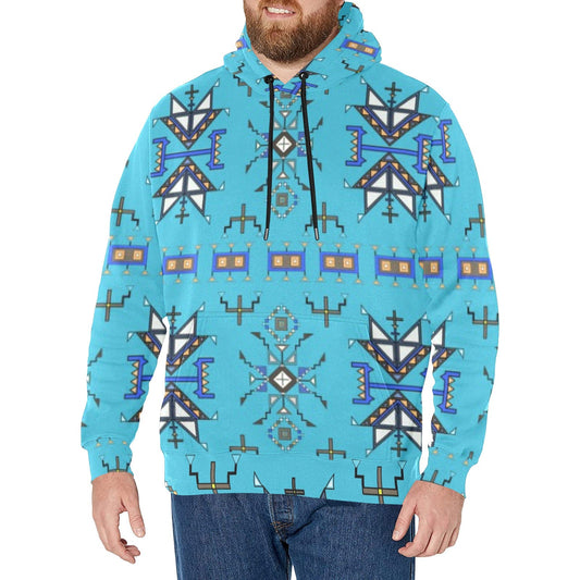 Eagle Strike Blue Fleece Hoodie