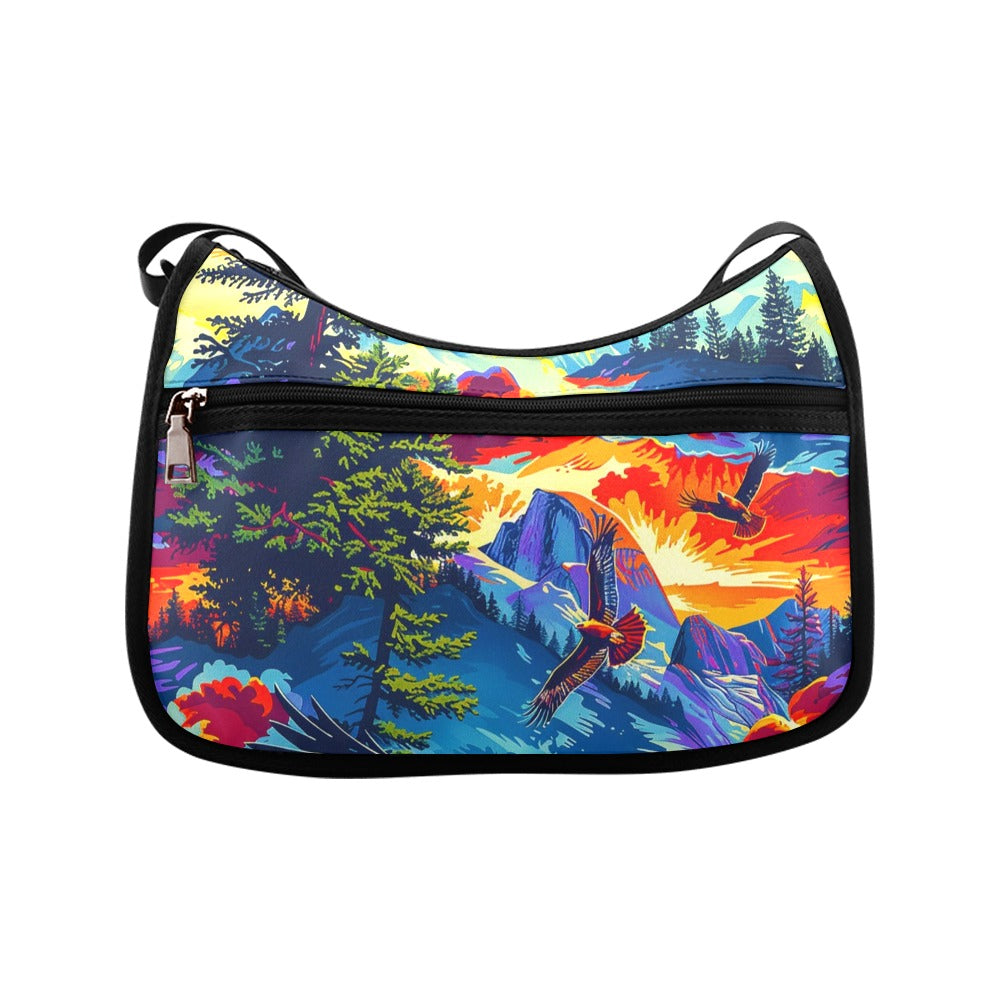 Hunting Hawks Crossbody Bag