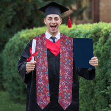 Load image into Gallery viewer, Cardinal Garden Graduation Stole
