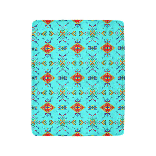 Buffalo Jump Turquoise Ultra-Soft Micro Fleece Blanket 40"x50"
