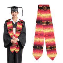Load image into Gallery viewer, Soleil Fusion Rouge Graduation Stole
