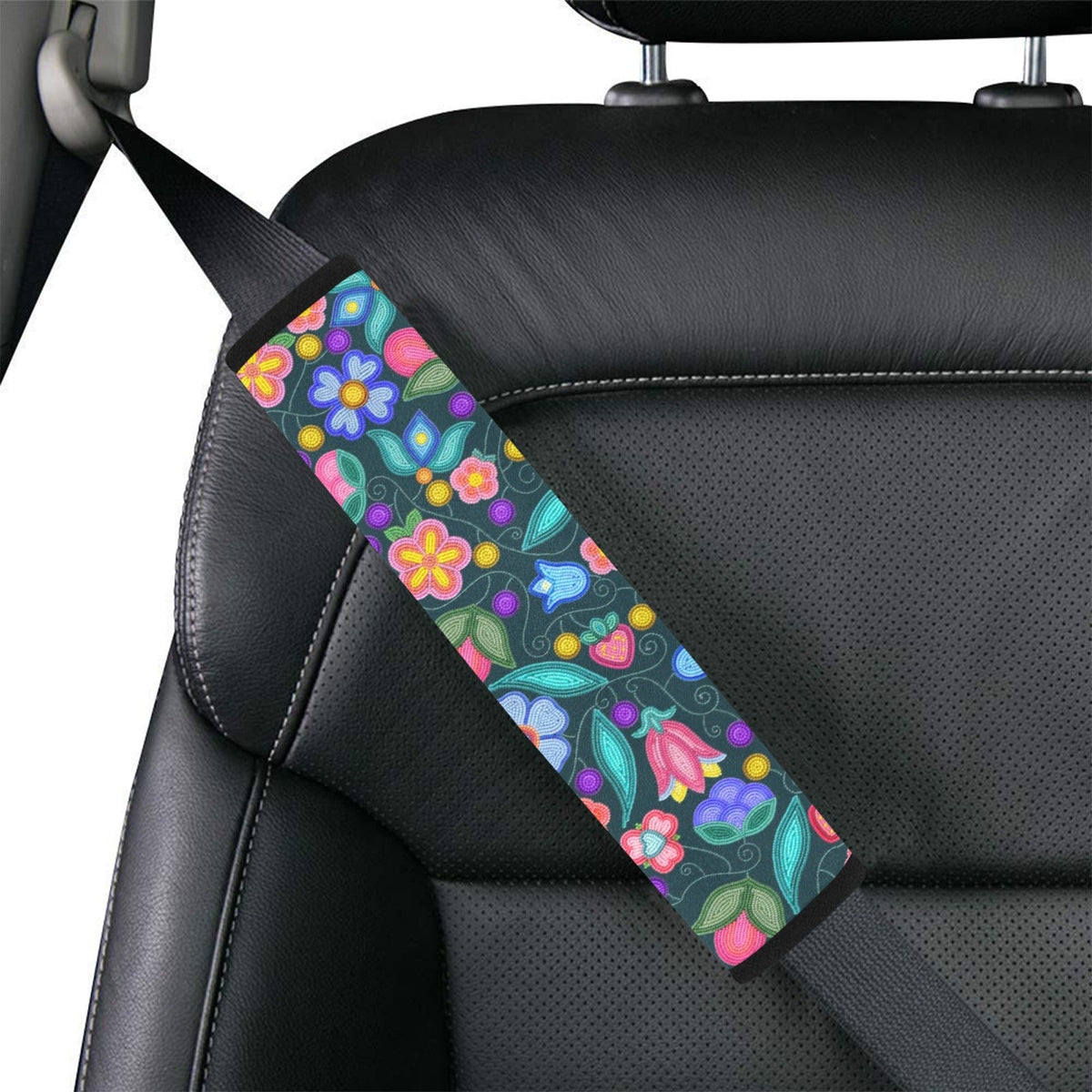 Sweet Offering Dark Teal Seat Belt Cover