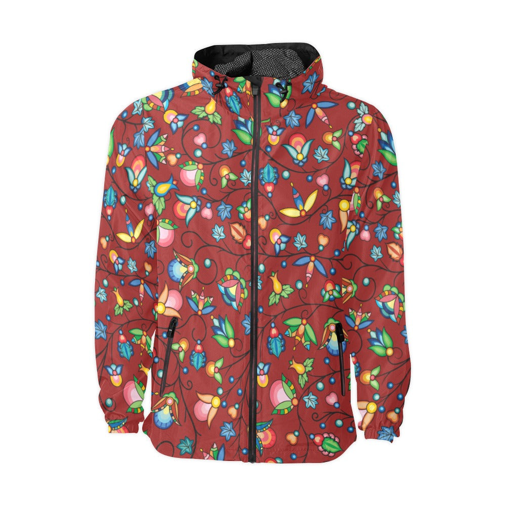 Prairie Plains Spirit Red Men's Windbreaker