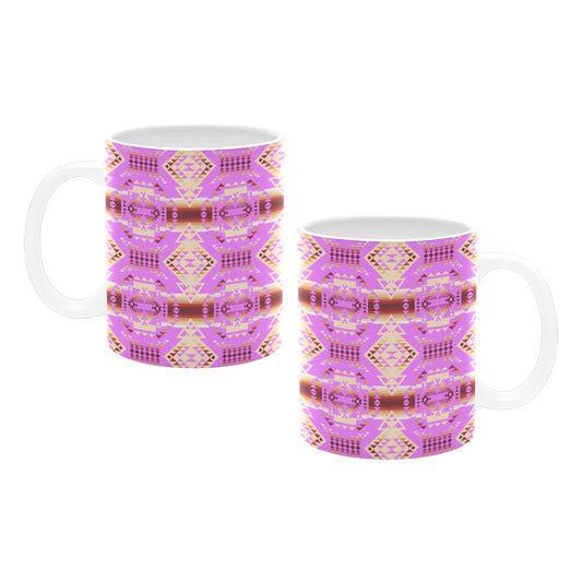 Gathering Earth Lilac Mug