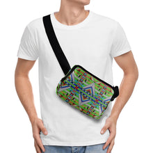 Load image into Gallery viewer, Medicine Blessing Lime Green Belt Bag
