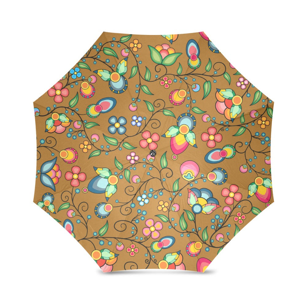 Floral Bounty Fall Leaves Foldable Umbrella