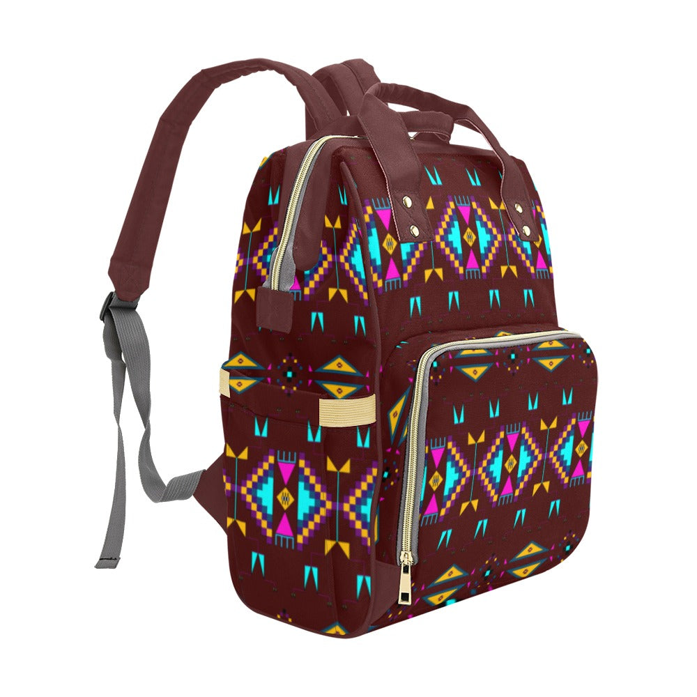 Rite of Passage Pemmican Berry Multi-Function Diaper Backpack