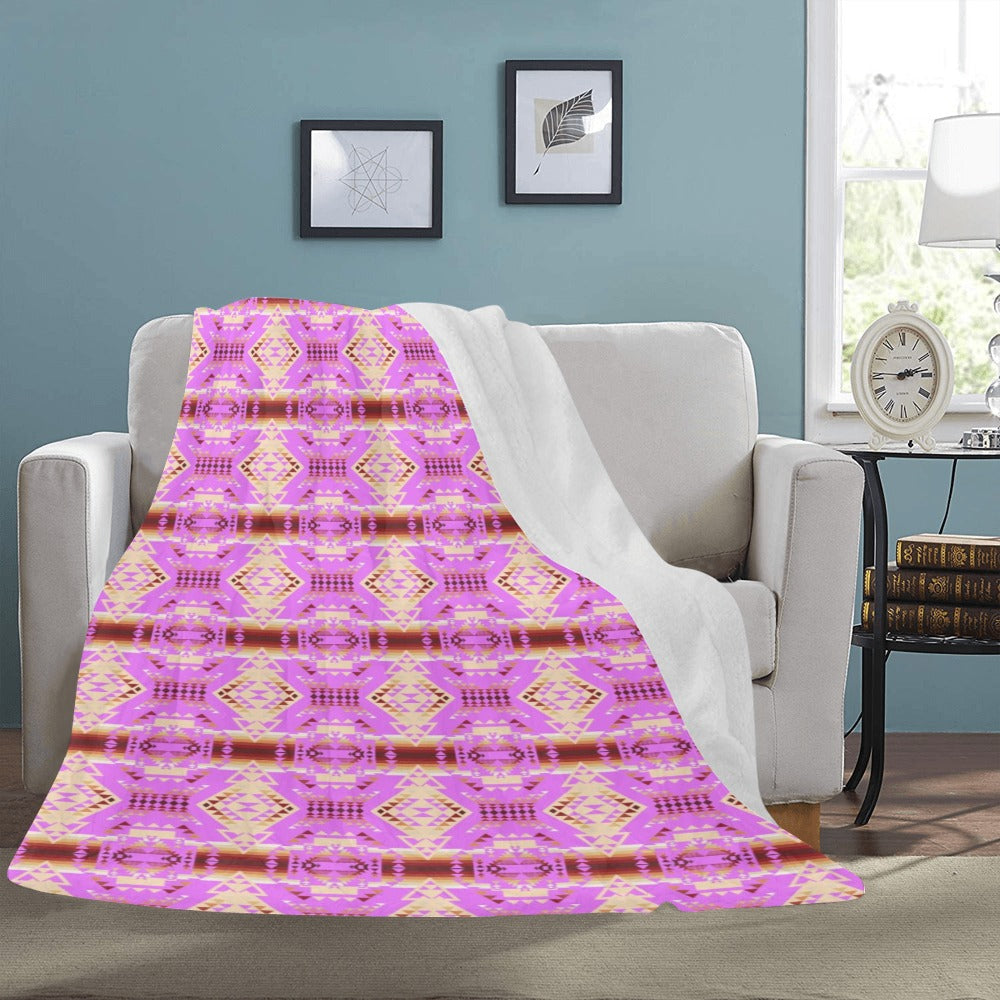 Gathering Earth Lilac X-Large Micro Fleece Blanket