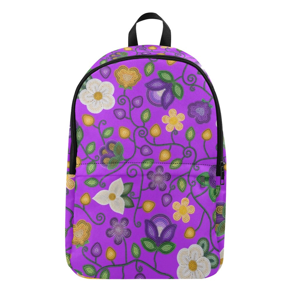 Midnight Moss Bloom Purple Backpack