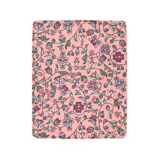 Amber Evening Garland Peach Ultra-Soft Micro Fleece Blanket 40"x50"