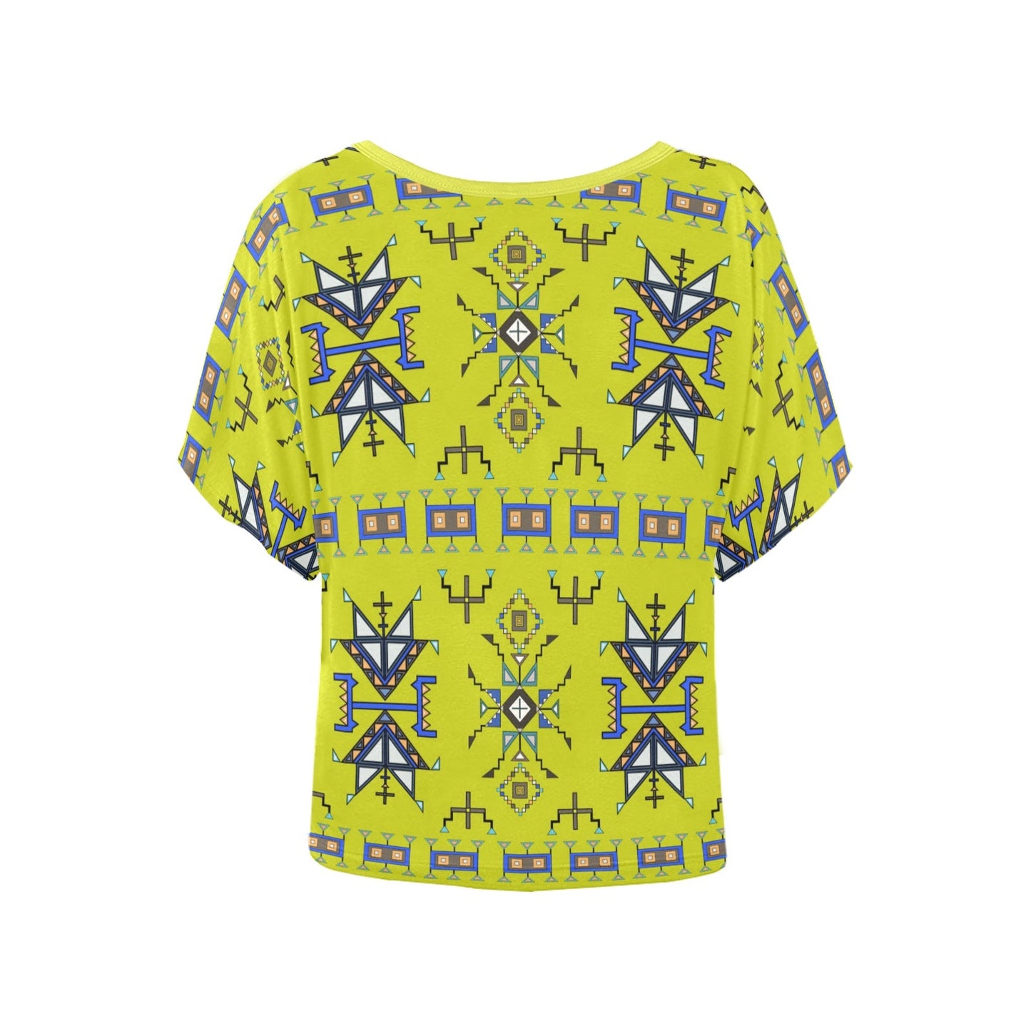 Eagle Strike Lime Women's Batwing-Sleeved Blouse T shirt