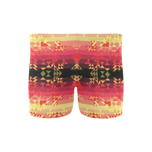 Soleil Fusion Rouge Men's Swimming Trunks