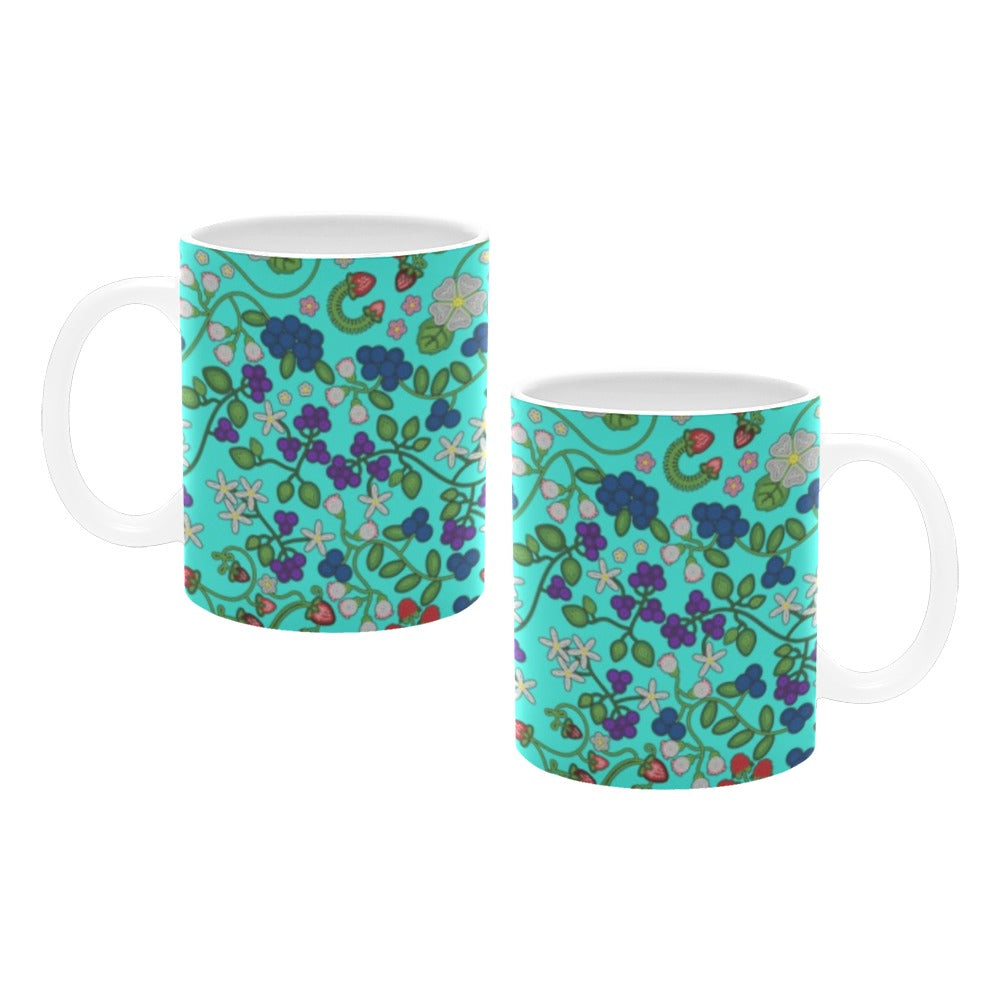 Grandmother Stories Turquoise Mug