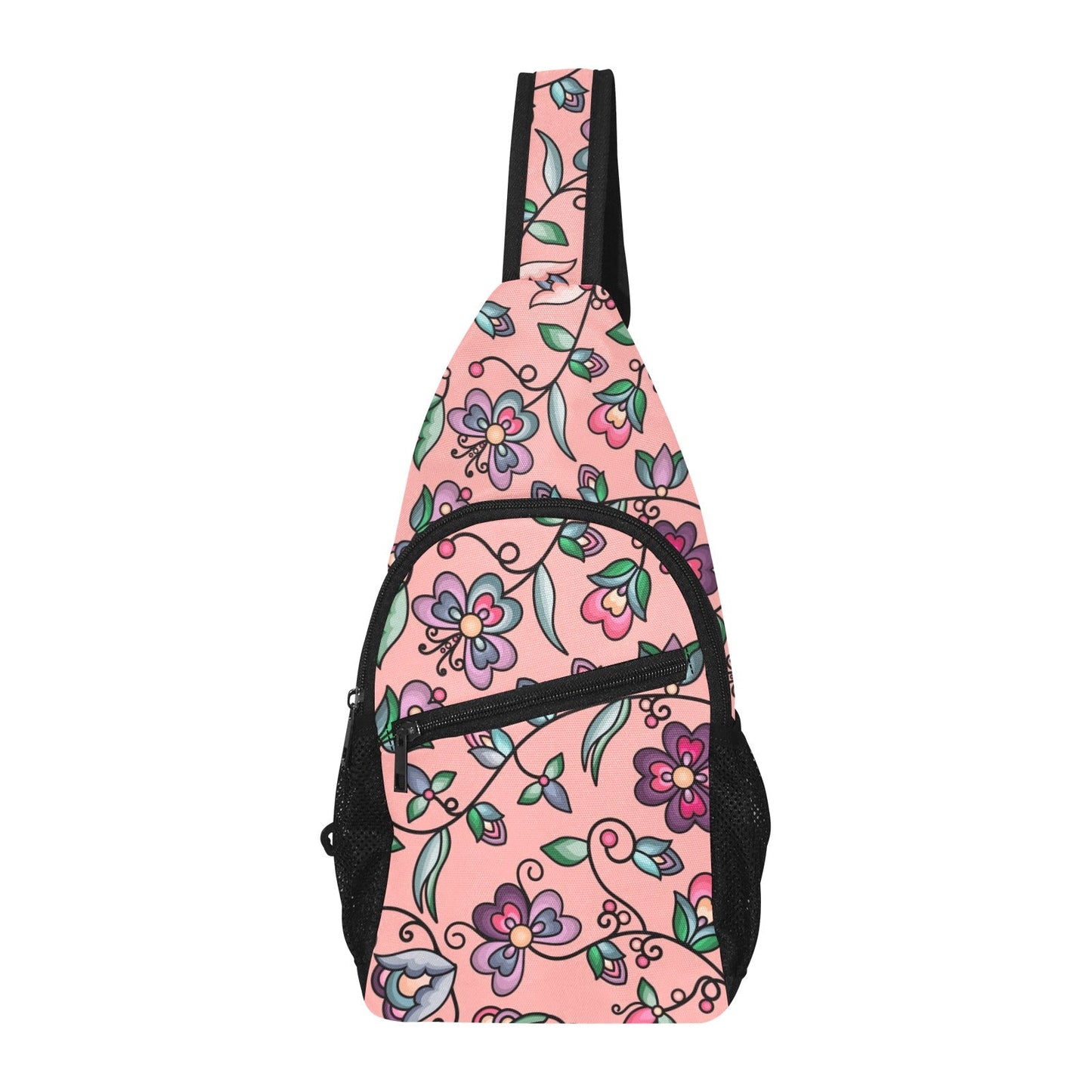 Amber Evening Garland Peach Chest Bag