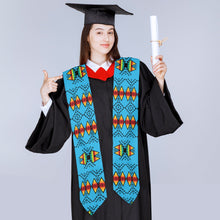 Load image into Gallery viewer, Sacred Trust Sky Graduation Stole
