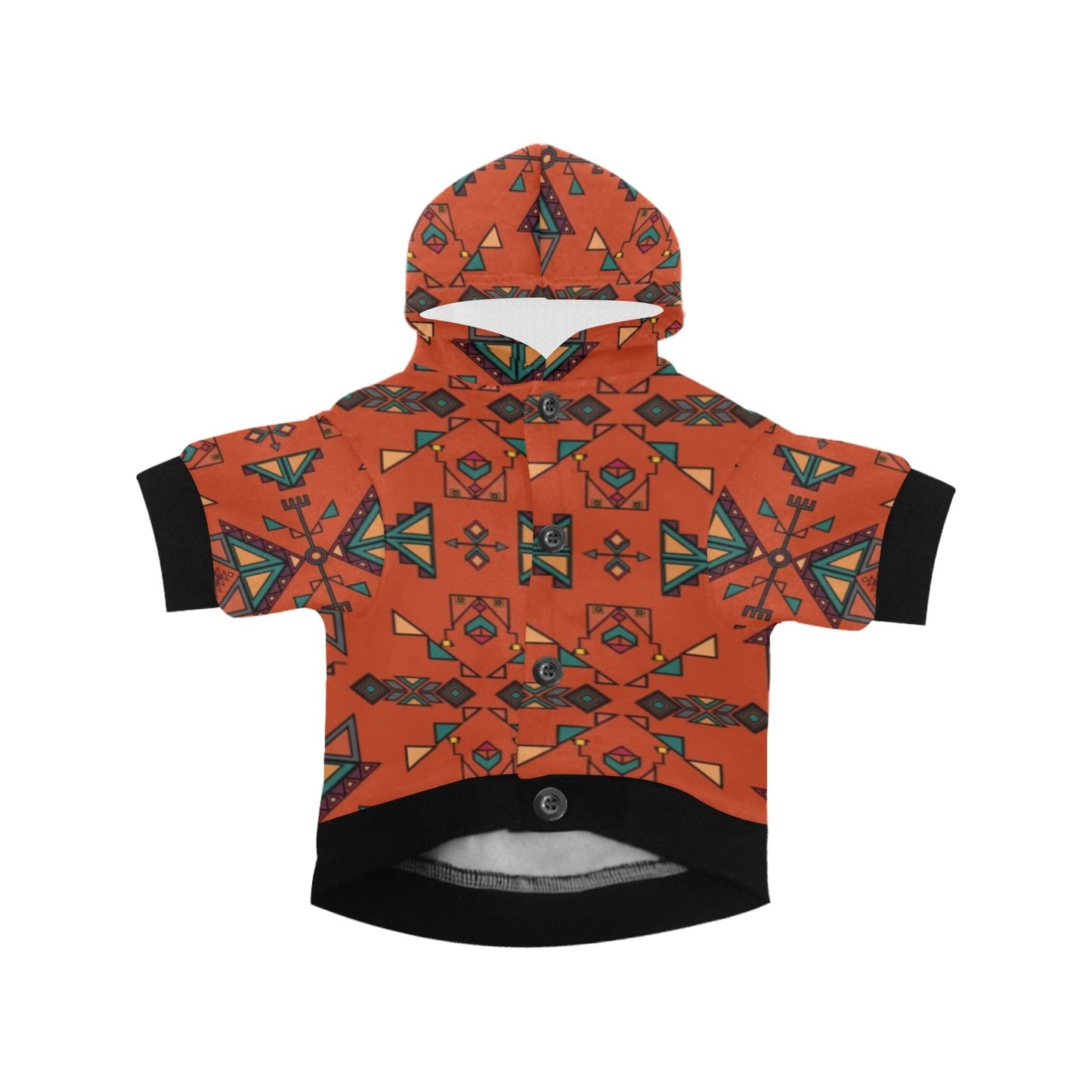 Arrow dawn Orange Pet Dog Hoodie