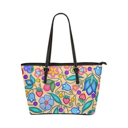 Sweet Offering Cream Leather Tote