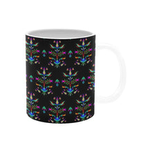 Load image into Gallery viewer, Dakota Damask Black Mug
