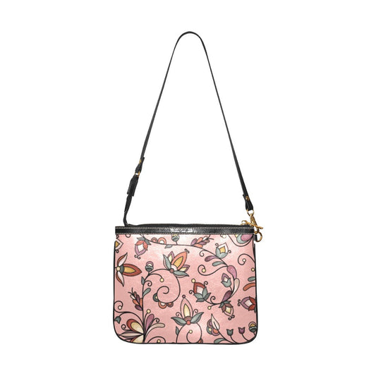 Burnt Sky Petals Peach Small Shoulder Bag