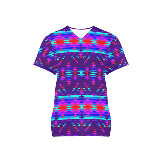 Vision of Peace Scrub Top