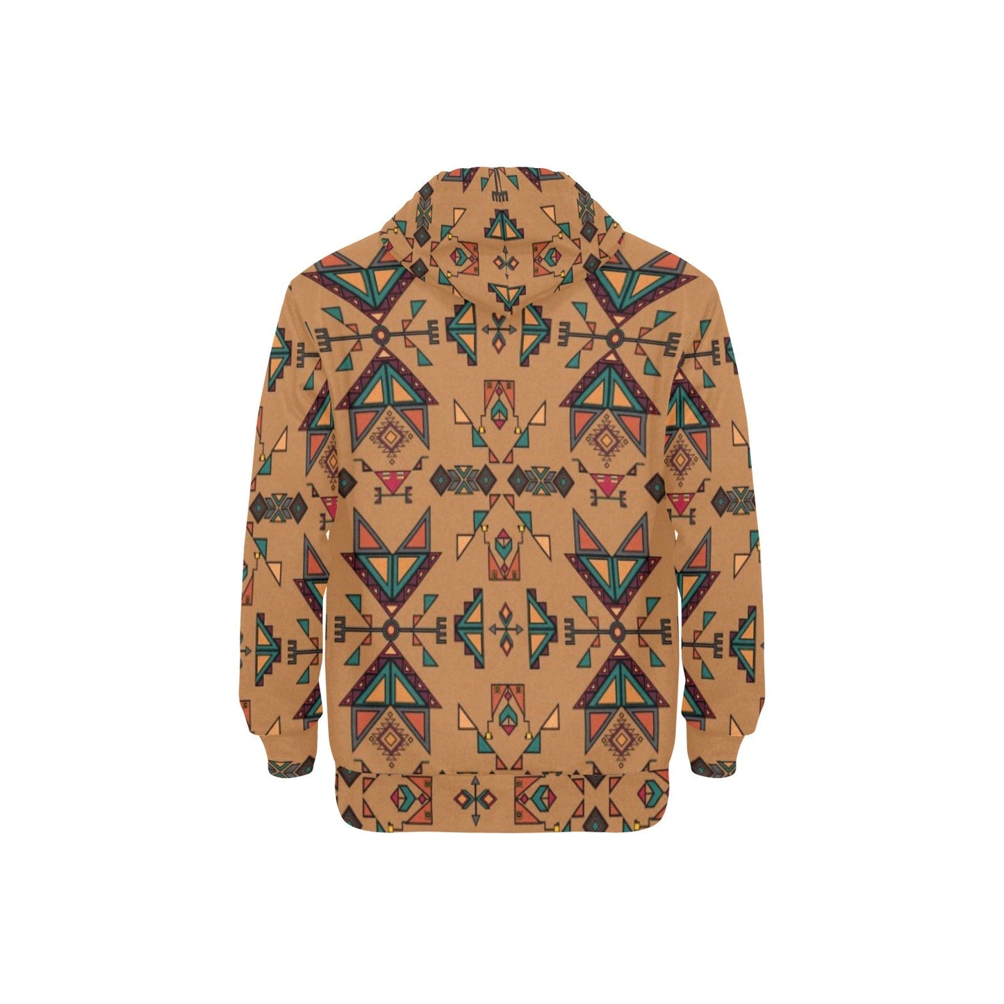 Arrow Dawn Brown Fleece Hoodie