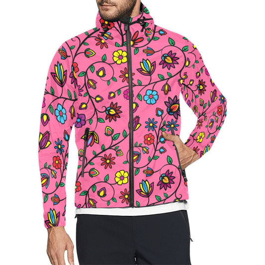 Nature's Nexus Blush Men's Windbreaker