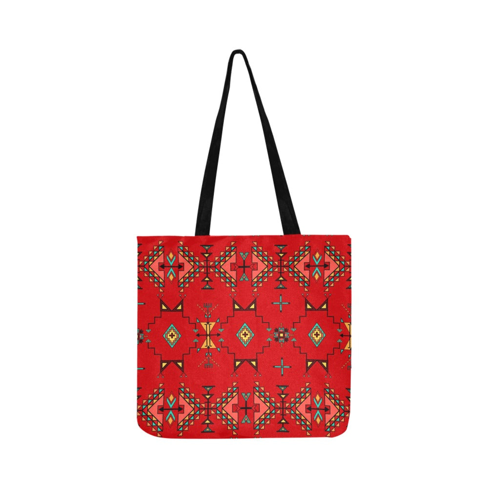 Thunder Flight Red Reusable Shopping Bag