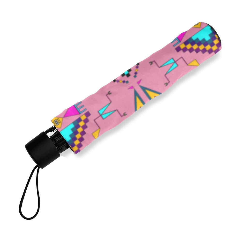Rite of Passage Pink Foldable Umbrella