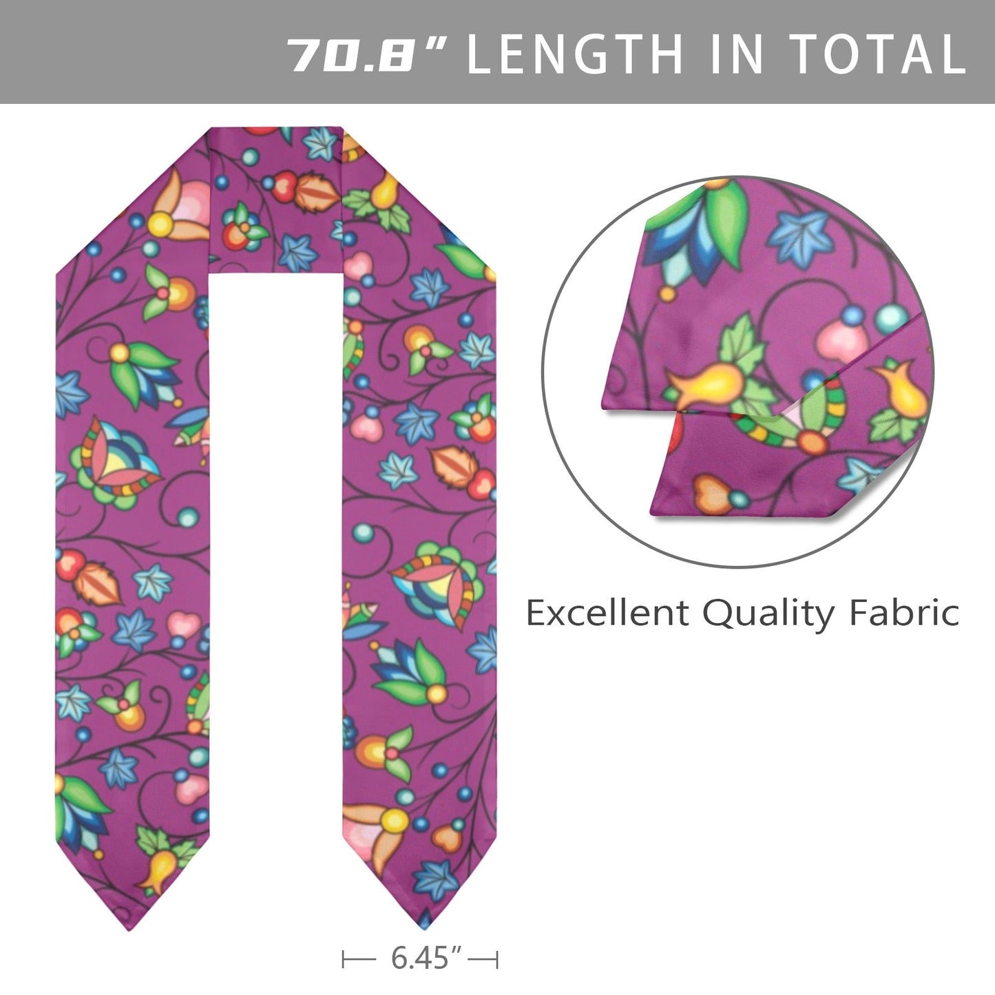 Prairie Plains Spirit Berry Soup Graduation Stole