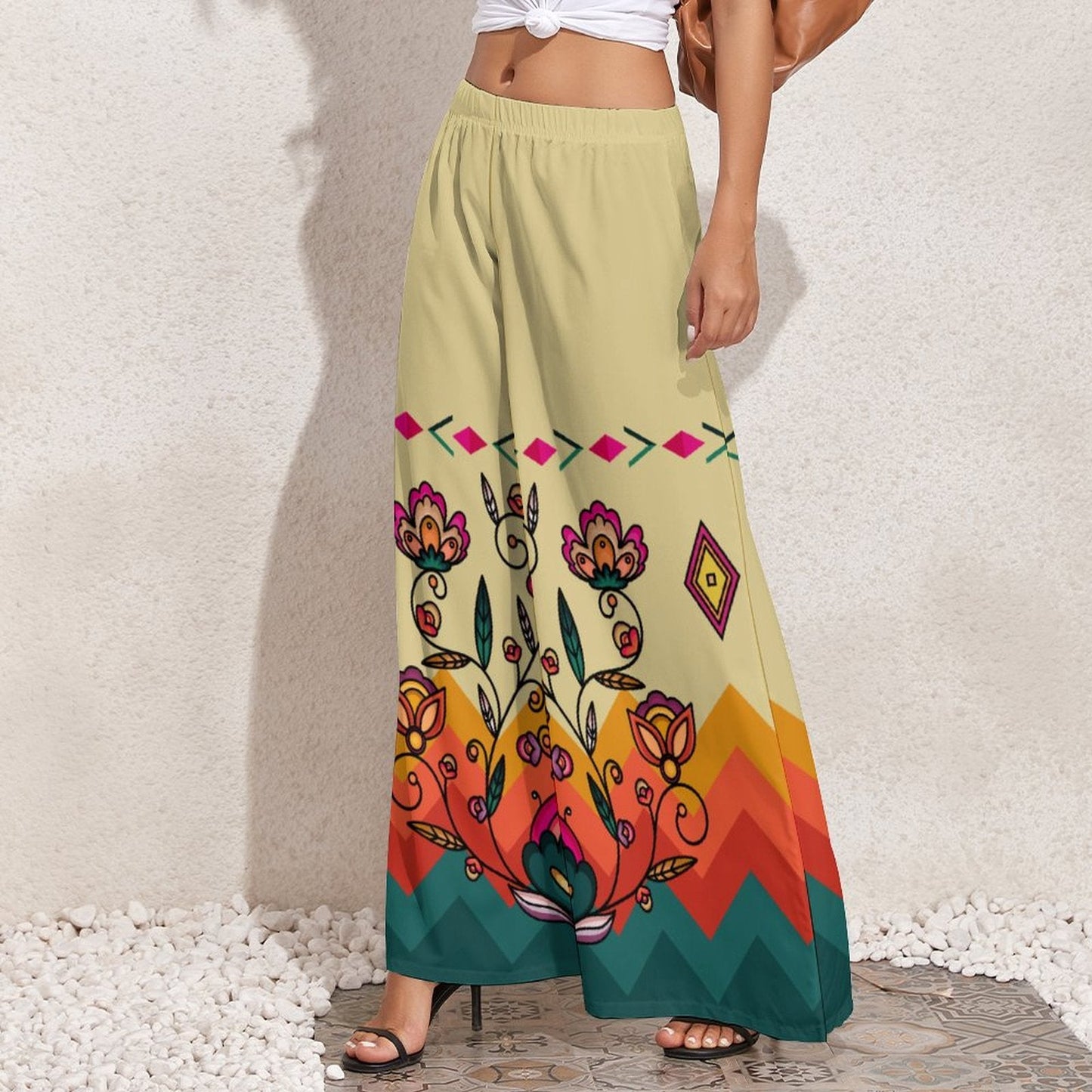 Maple Shine Ribbon Rose Ribbon Pant