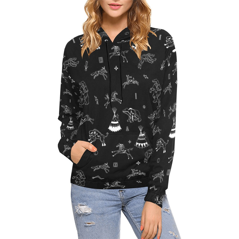Ledger Dabbles Hoodie for Women