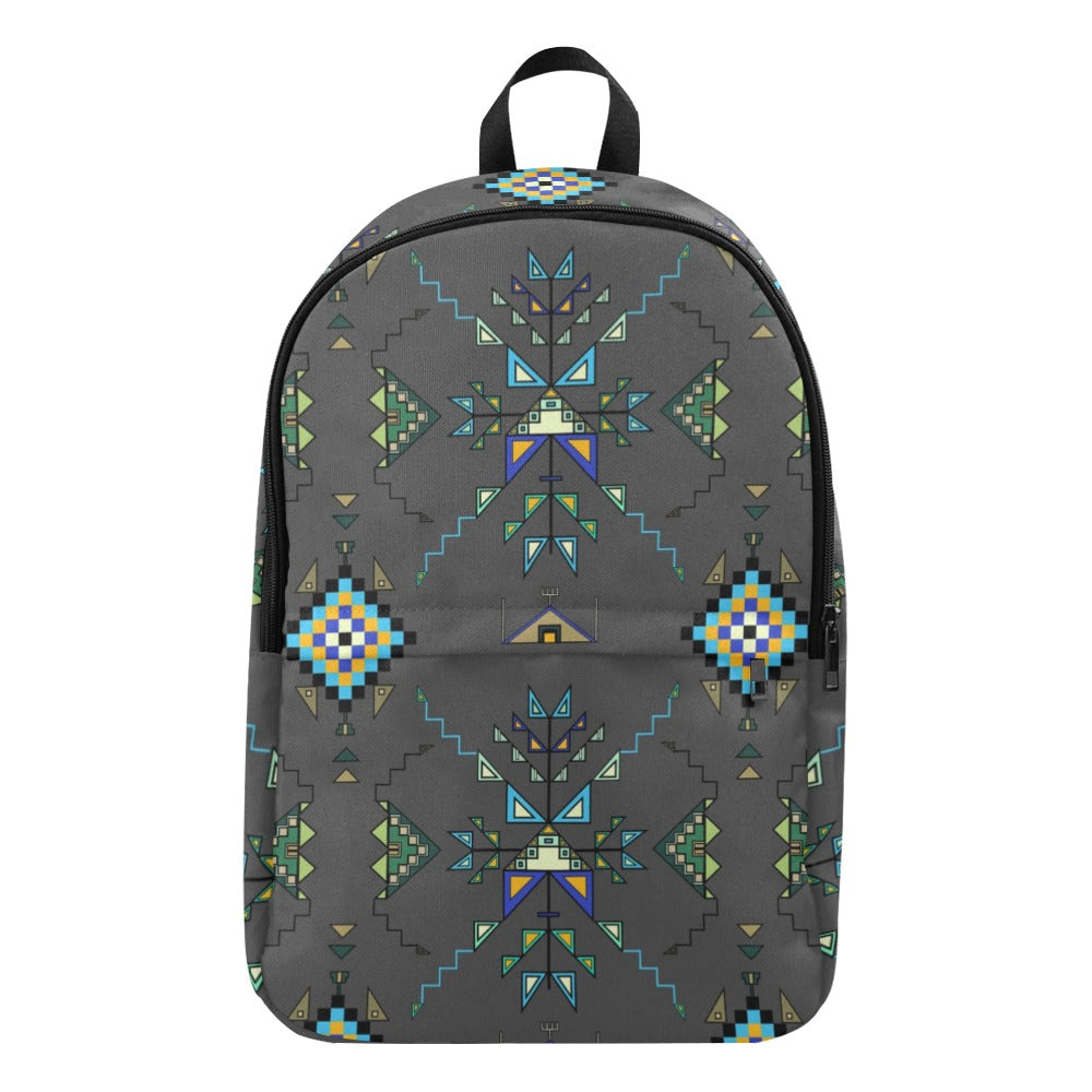Bear Shield Dark Gray Backpack