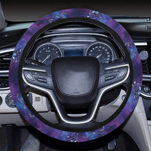 Load image into Gallery viewer, Animal Ancestors 1 Blue and Pink Steering Wheel Cover with Elastic Edge
